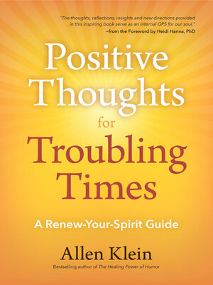 cover image of Positive Thoughts for Troubling Times